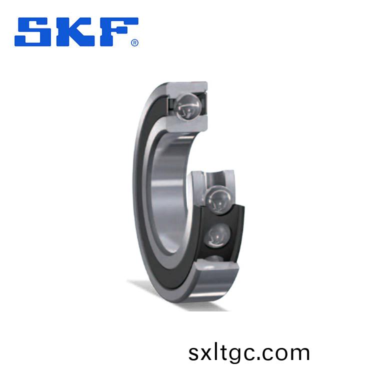 SKF带密封角接触球轴承7018